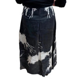 Ingrid Munt Pant/Skirt, Black/White S & M