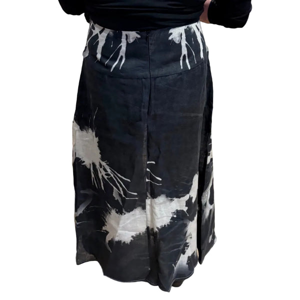 Ingrid Munt Pant/Skirt, Black/White S & M