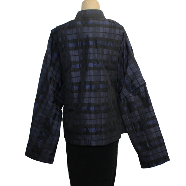 Dress To Kill Shirt, Multi-Placket, Black/Blue