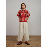The Endery Tee, Calder, Redwood, Red/Orange/Burgundy/Grey