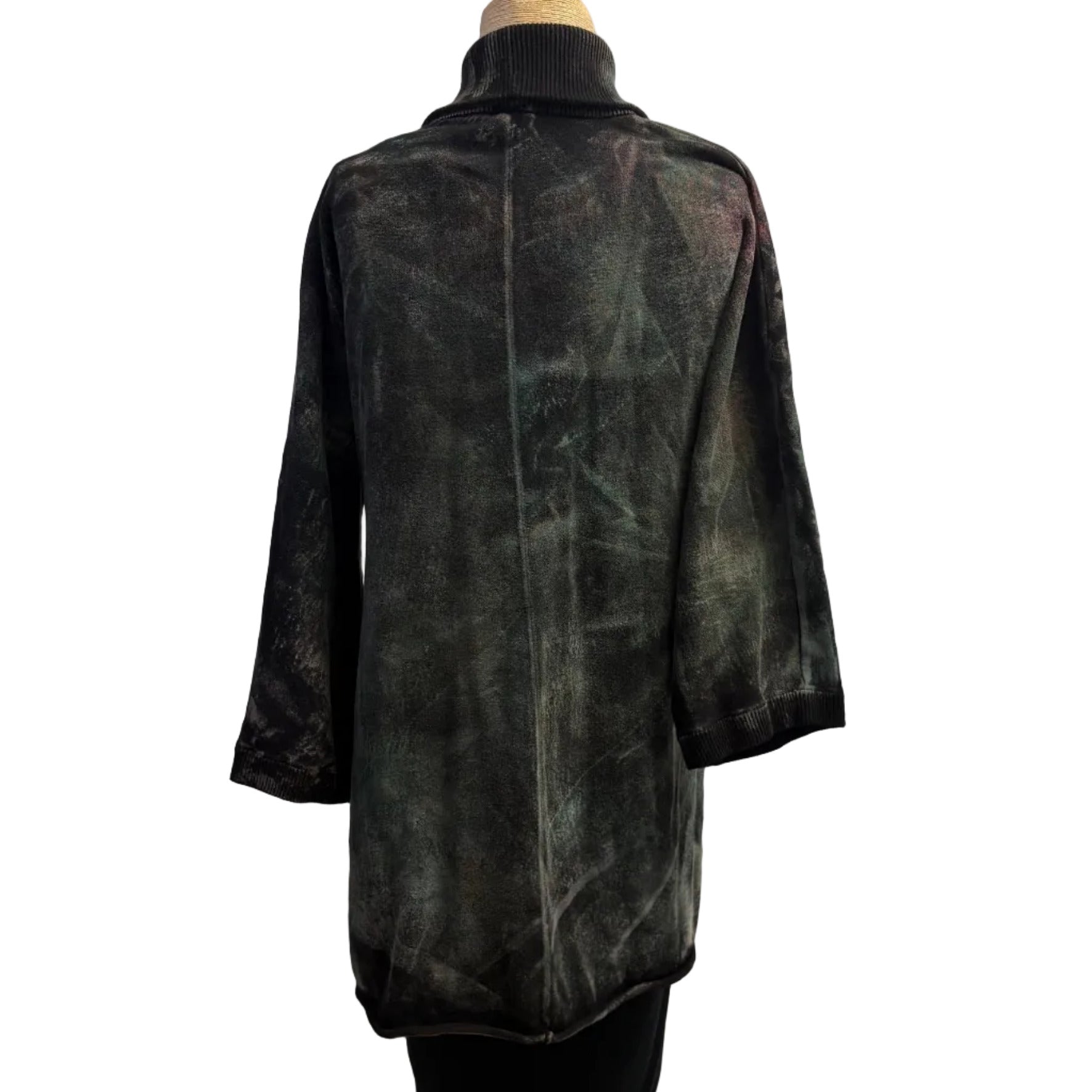 Cynthia Ashby Jacket, Nadia, Sanctuary, Greens/Charcoal/Pale Pink, Fits M-XL