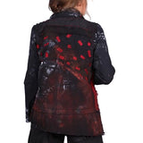 Tatiana Palnitska Jacket, Beauty Of The Draw, Red/White/Black, XS
