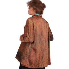 Tatiana Palnitska Jacket, Very Unordinary, Rust/Turquoise/Red, S/M