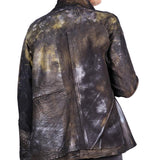 Tatiana Palnitska Jacket, Antique Gold With A Sparkle, Antique Gold/Purple/Black/Silver, S