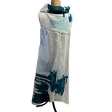 Ingrid Munt Dress, White/Teal/Black XS, S, M