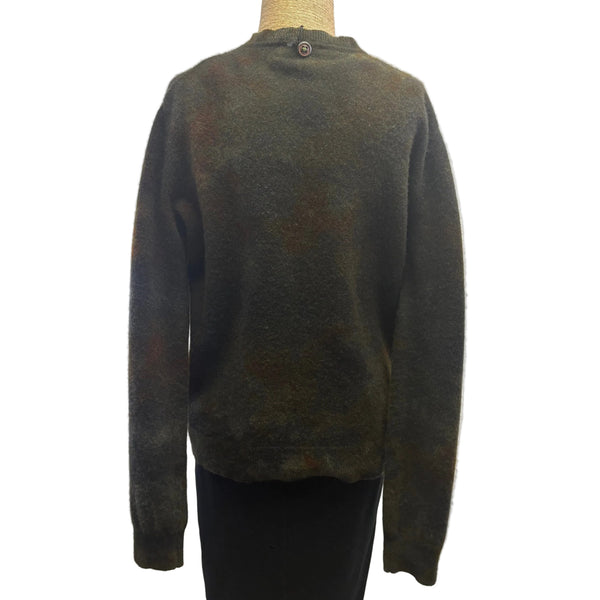 Galadriel Mattei Sweater, Crewneck, Olive, M