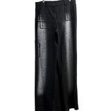 Pier Antonio Gaspari Pants, Lamina, Black/White S & M/L