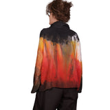 Tatiana Palnitska Blouse, Always On Fire M/L