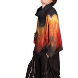 Tatiana Palnitska Blouse, Always On Fire M/L