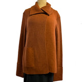 Beyond Threads Cardigan, Asymmetric, Cinnamon XS & S