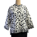Adverb Shirt, After, Fences/Chips, Black/White XS & M