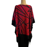 Kay Chapman Tunic, Elia, Red/Black, OS