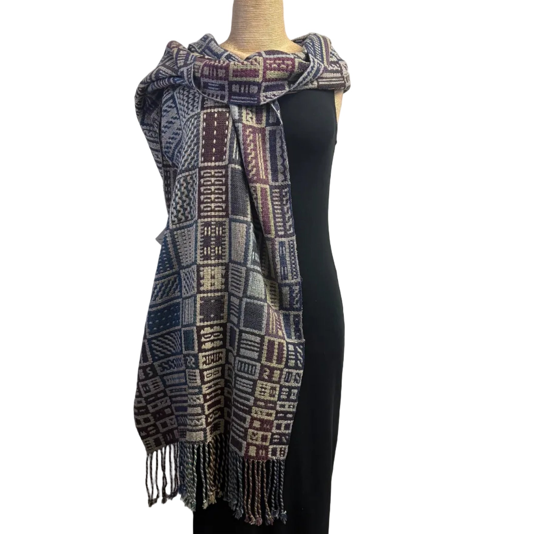 Muffy Young Shawl, Foxtrot, Ocean