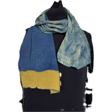 Judith Bird Scarf, Stretchy Silks, Sky