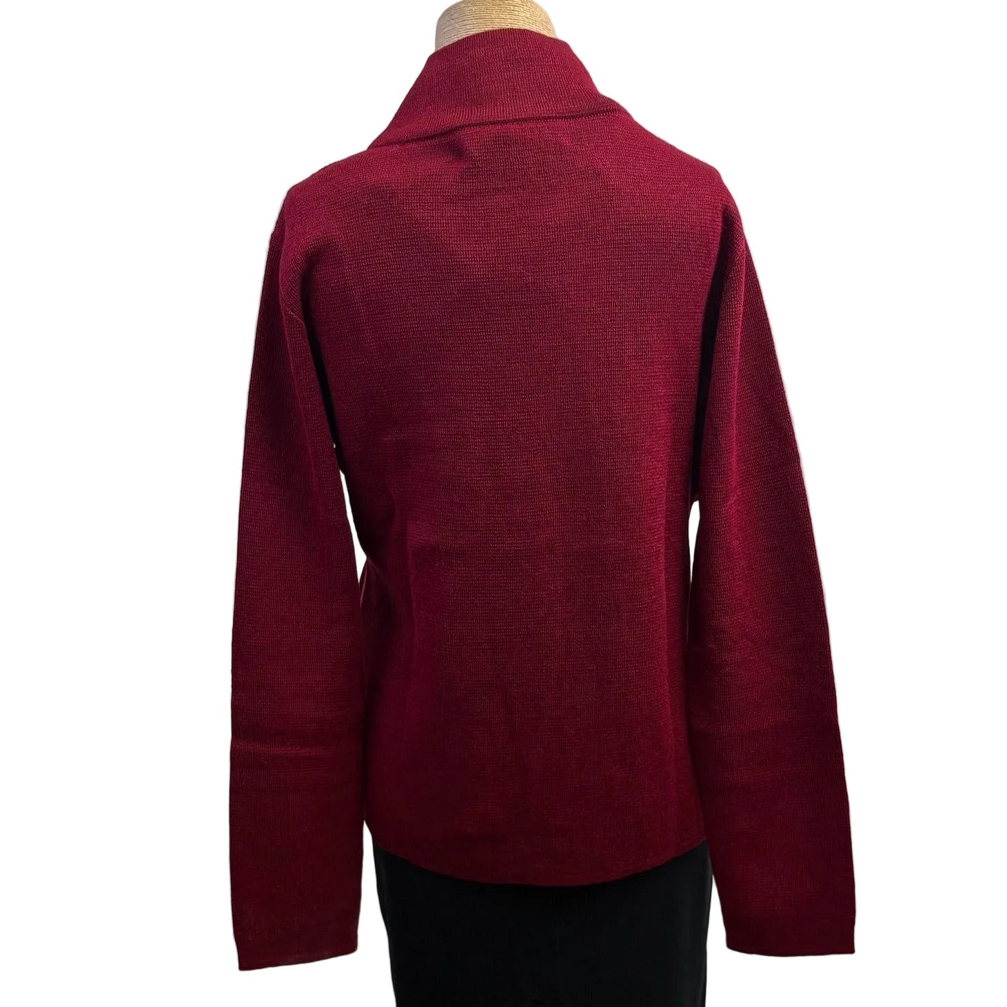 Beyond Threads Cardigan, Chopper, Scarlet XXS & S