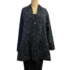 Yaza Jacket, Neha, Reversible, Shibori/Curves M