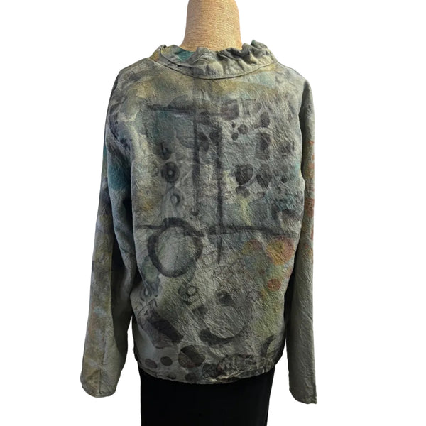 Tatiana Palnitska Blouse, Afternoon Mint Tea S