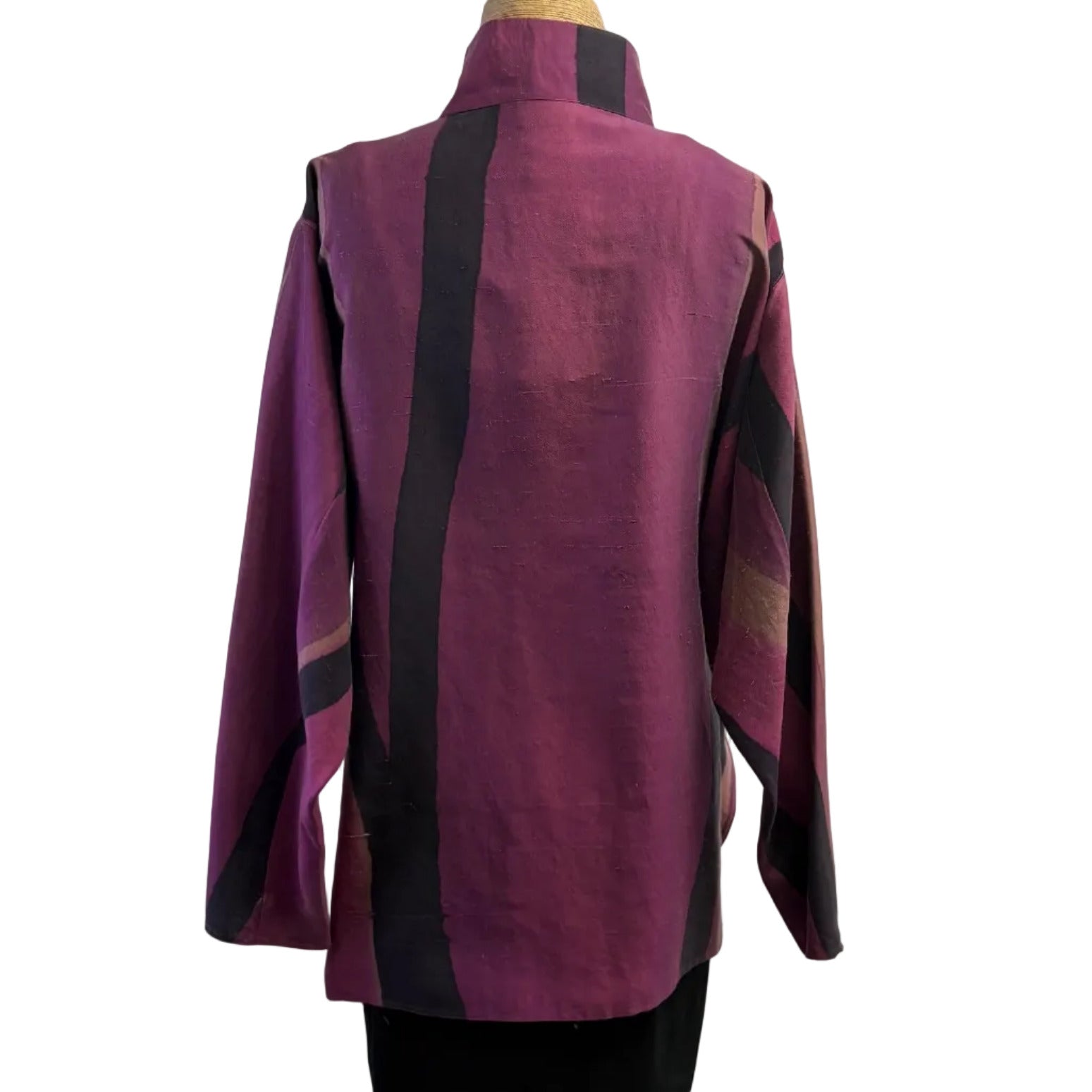 Kay Chapman Shirt, Issey, Branch, Pink/Black L