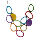 Lula Castillo Necklace, Aros V, Multi-Color
