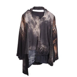 Tatiana Palnitska Art Blouse, Keep Going Never Stop S/M