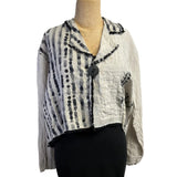Mara Gibbucci Jacket, Short, Ecru/Black M & L