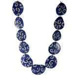 Lula Castillo Necklace, Year Nine, Blue