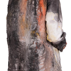 Tatiana Palnitska Jacket, Sub-surface Exposure, White/Charcoal/Yellow/Orange, XS/S