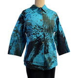 Adverb Shirt, Short Enough, String, Blue/Brown/Black XS & S