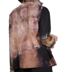 Tatiana Palnitska Jacket, Interlude In A Museum, Black/Brown/Beige, S/M
