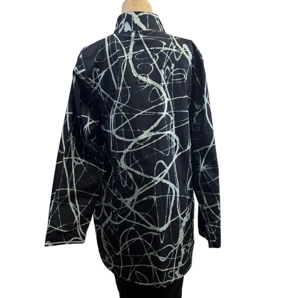 Adverb Shirt, Therefore, Wax, Black/Grey M, L & XL