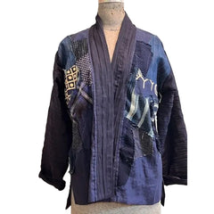 Catherine Bacon Jacket, Indigo Mosaic, Morgan, L