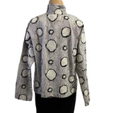 M Square Shirt, Quinne, White/Black M, L & XL