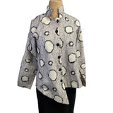 M Square Shirt, Quinne, White/Black M, L & XL
