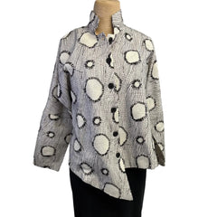 M Square Shirt, Quinne, White/Black M, L & XL