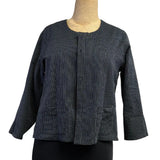 Yaza Jacket, Reversible Patchwork, Mustard/Teal, XS