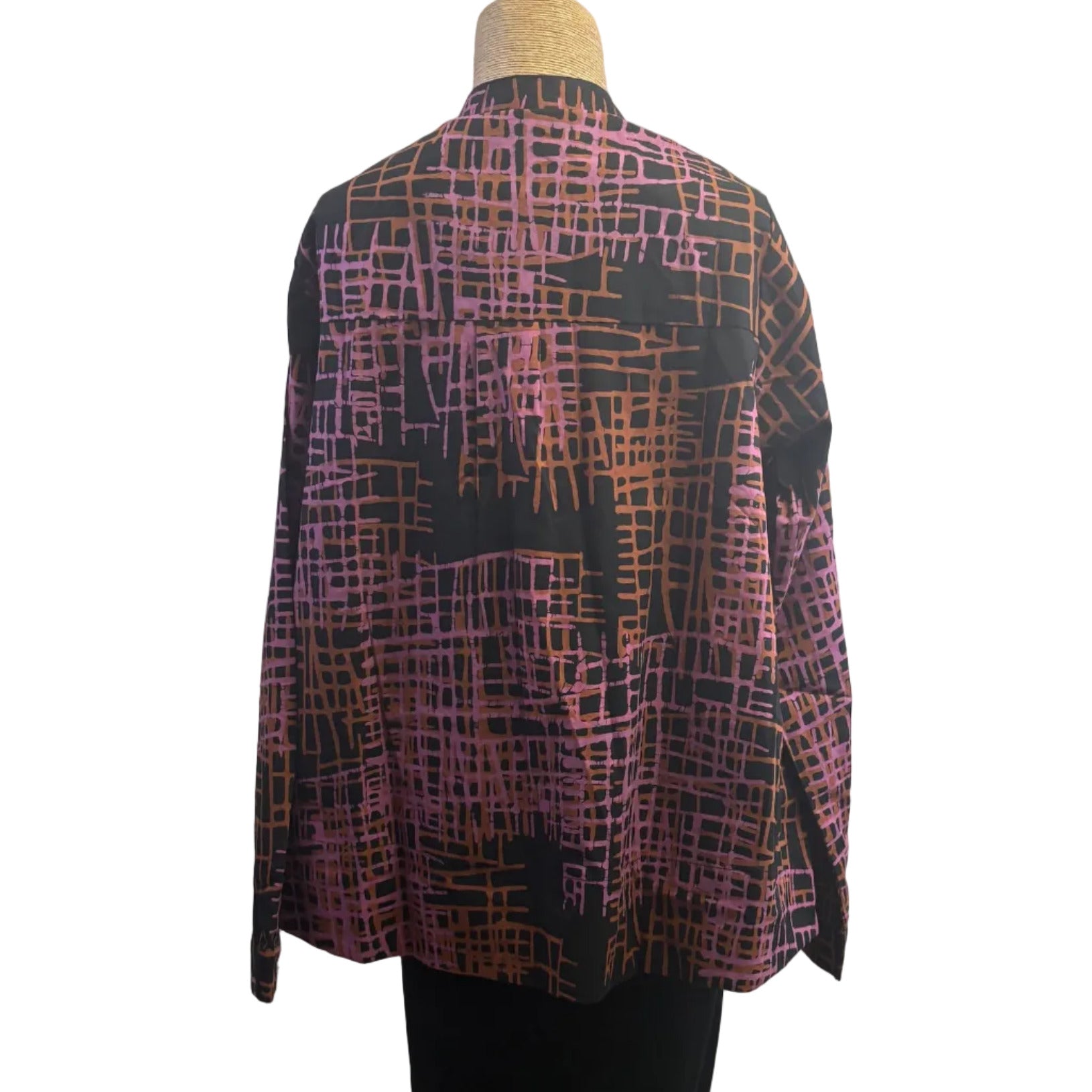 Adverb Shirt, After, Matrix, Fuchsia/Rust/Black XS, S, M, L & XL