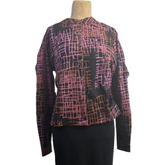 Adverb Shirt, After, Matrix, Fuchsia/Rust/Black XS, S, M, L & XL
