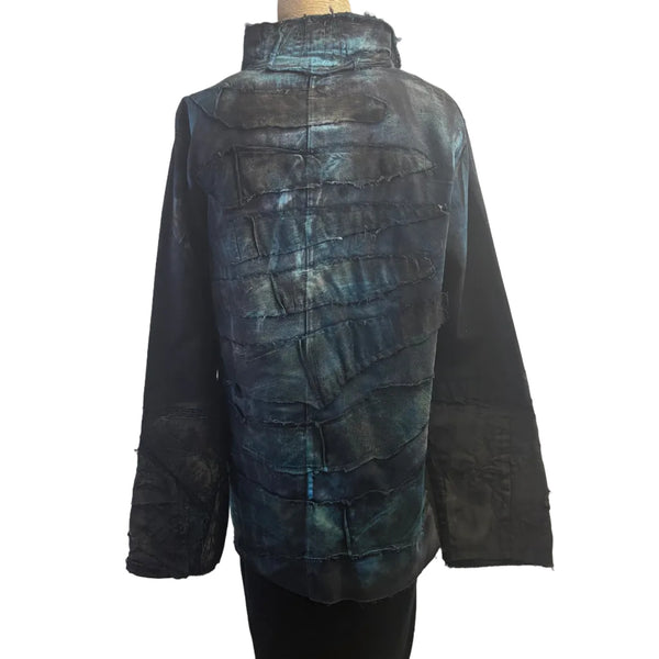 Tatiana Palnitska Jacket, As Soft As Water, Blue/Brown/Black, M