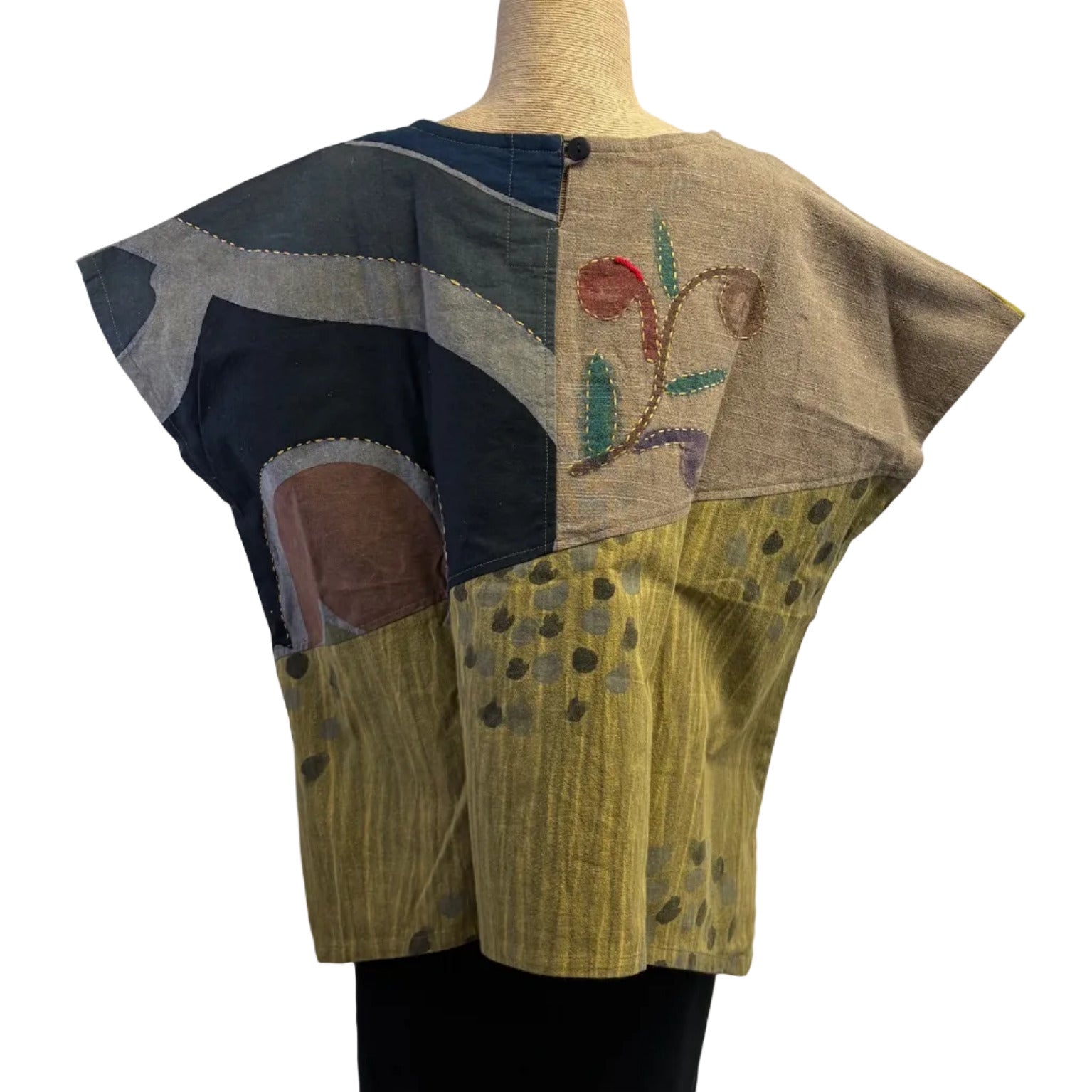 Yaza Topper, Anu, Saffron/Multi-Color XL