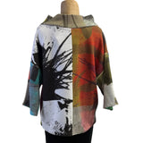 Andrea Geer Top, Funnel Neck, #4 S/M