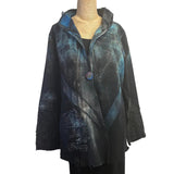 Tatiana Palnitska Jacket, As Soft As Water, Blue/Brown/Black, M