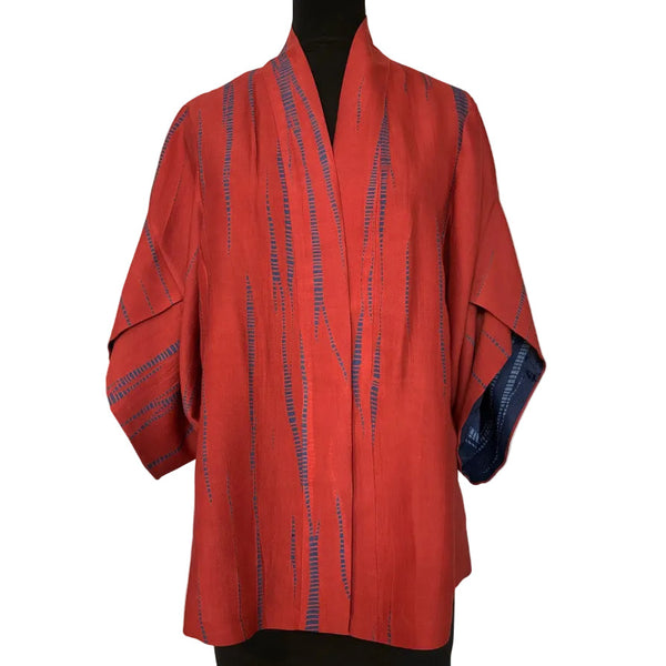Doshi Jacket, Crossroads, Silk Twill, Terracotta, S
