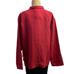 M Square Shirt, Ellen, Scarlet S/M, M/L & L/XL