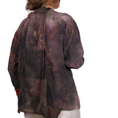 Tatiana Palnitska Tunic, Between Night And Day, Rose/Gold/Green/Black, S/M