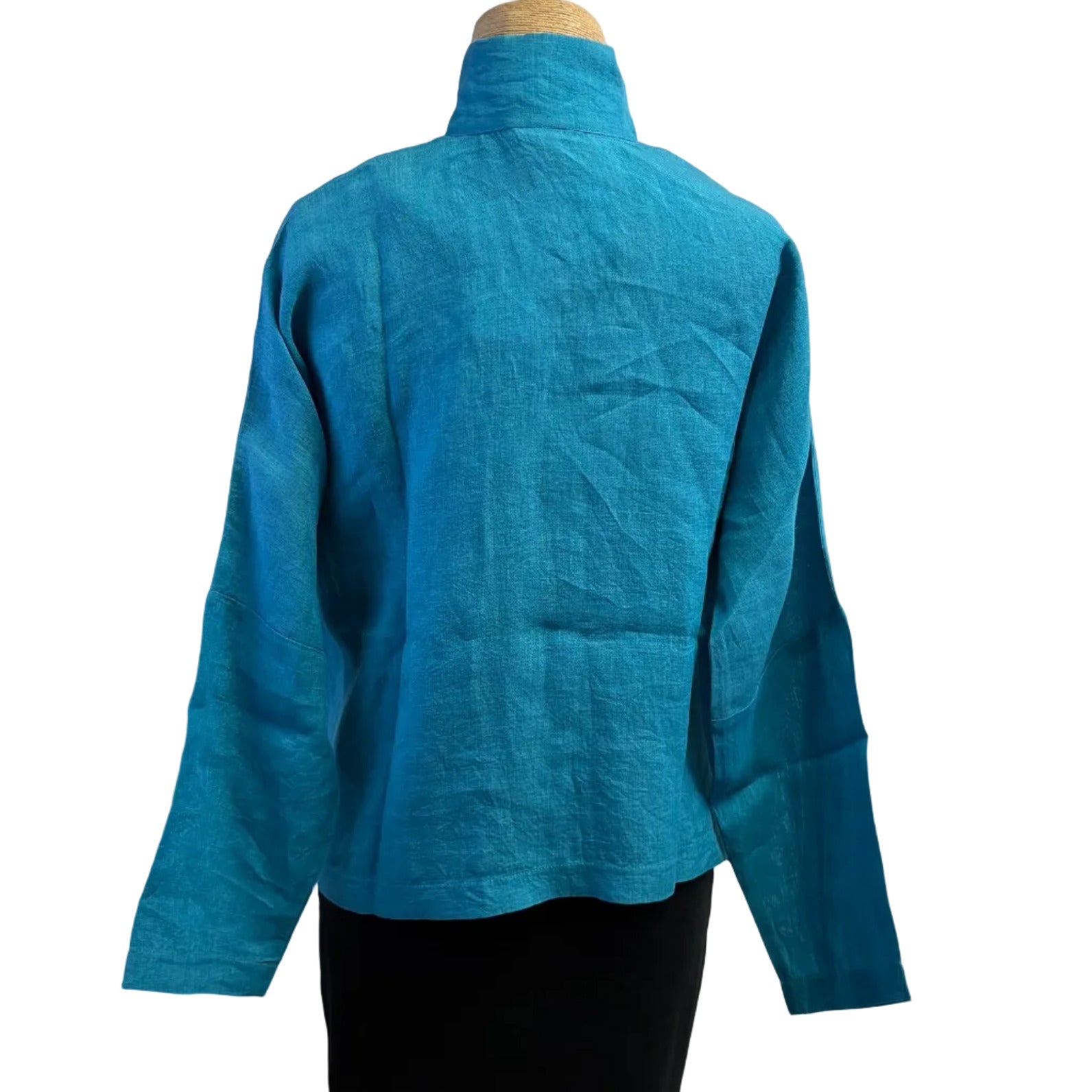 M Square Shirt, Point, Turquoise S, M & L