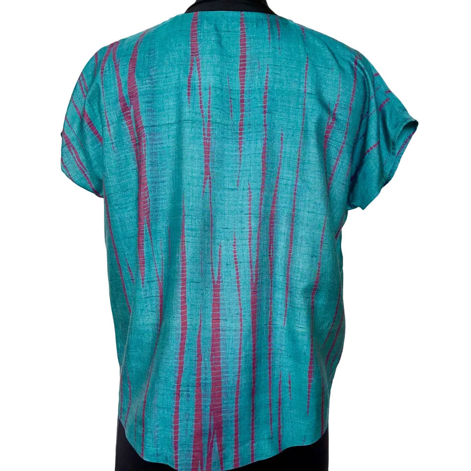 Doshi Top, Blossom, Horizon, Blue/Purple, M
