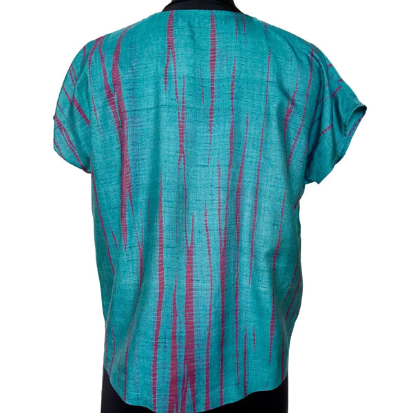 Doshi Top, Blossom, Horizon, Blue/Purple, M