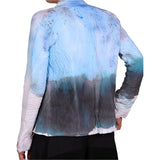 Tatiana Palnitska Jacket, In A Split Mood, Blue/ Berry/Wine/White/Gray S