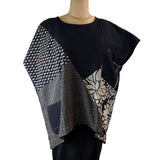 Yaza Topper, Kasur, Black/Grey/White, M/L