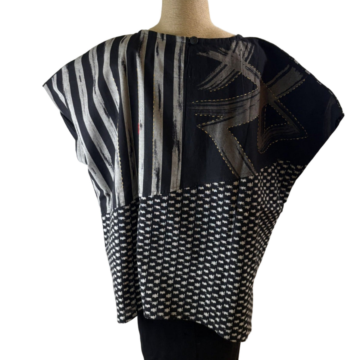 Yaza Topper, Kasur, Black/Grey/White, M/L